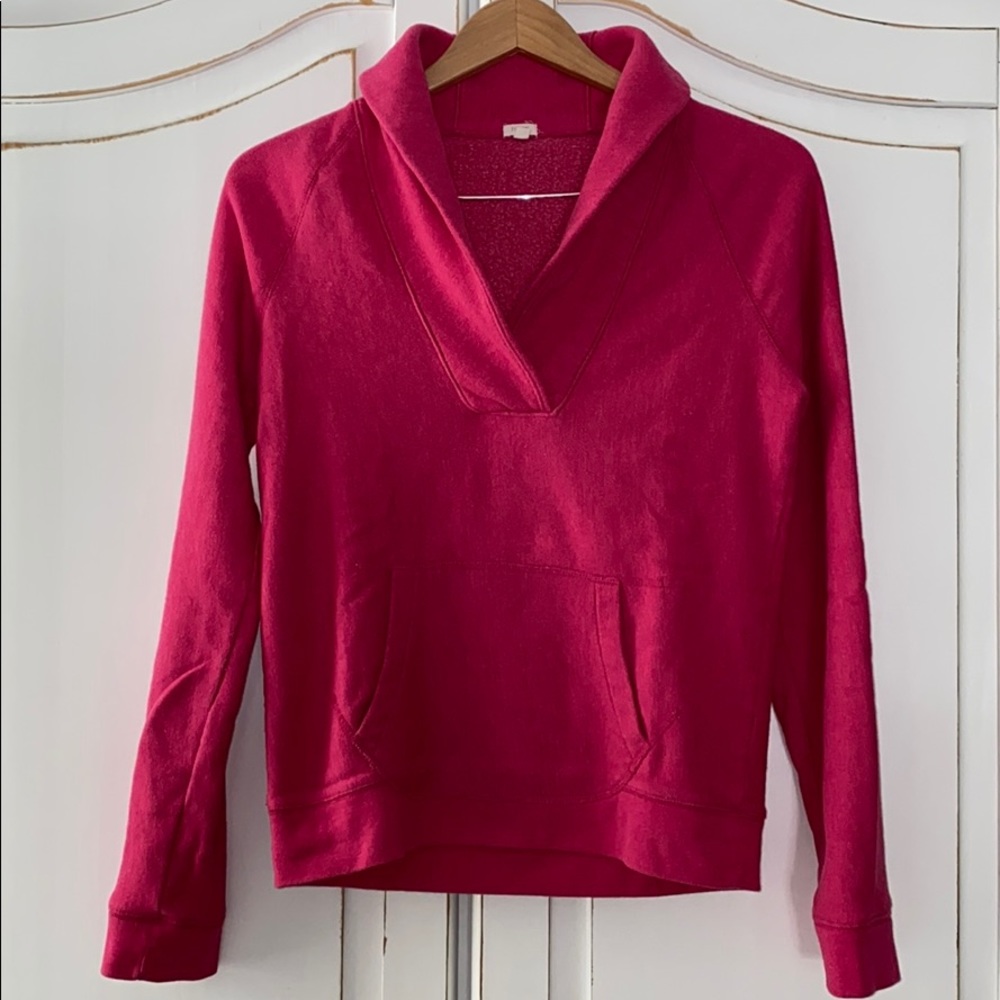 J. Crew Shawl-collar sweatshirt